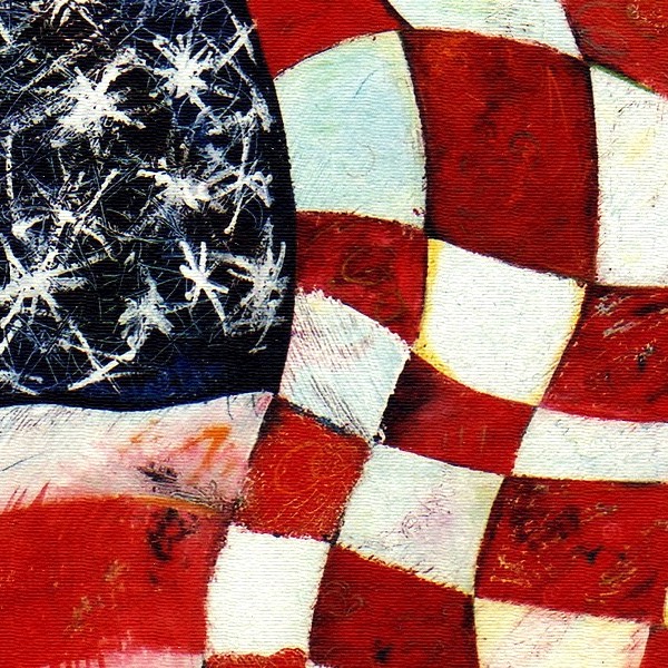 7%20Jacklyn%20Laflamme%20Gallery%20American%20Flags%20Heart%20save%20planet%20%20bird%20teacup%20artist%20painting squashed