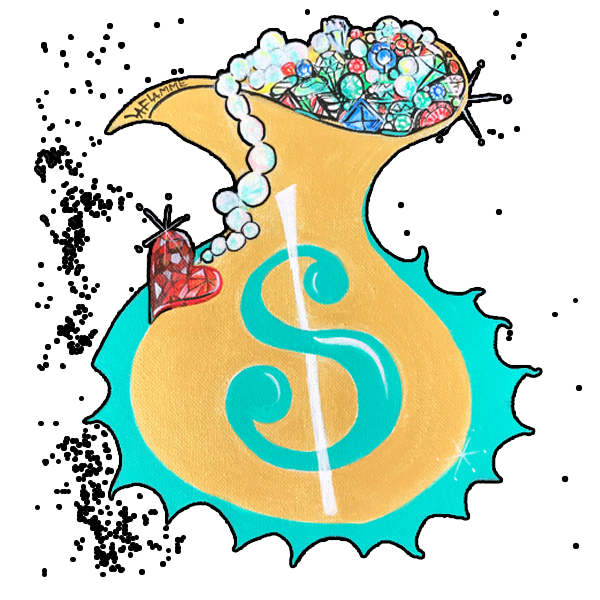 Cutouts for-website-Jacklyn-Laflamme-famous-artist-money-bags-squashed