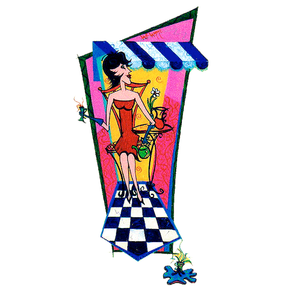 Jacklyn Laflamme-Buttons-Website-famous-coffee-tea-Montreal-Miami-artist-squashed