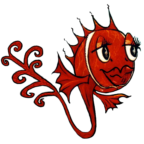 Jacklyn Laflamme-Buttons-Website-famous-gold-fish--Montreal-Miami-artist-squashed