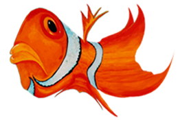 Single Med--Fish-Jacklyn-Laflamme-Artist-Ocean-GoldFish-squashed